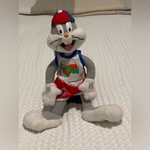 Warner Bros. Bugs Bunny Plush Toy - Gray, White, Red, Blue